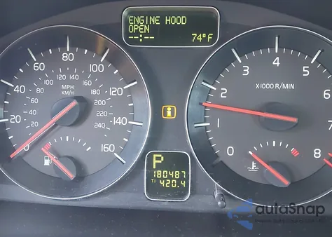 2011 Volvo S40 T5/T5 R-Design from USA, damaged, VIN YV1672MS8B2532093